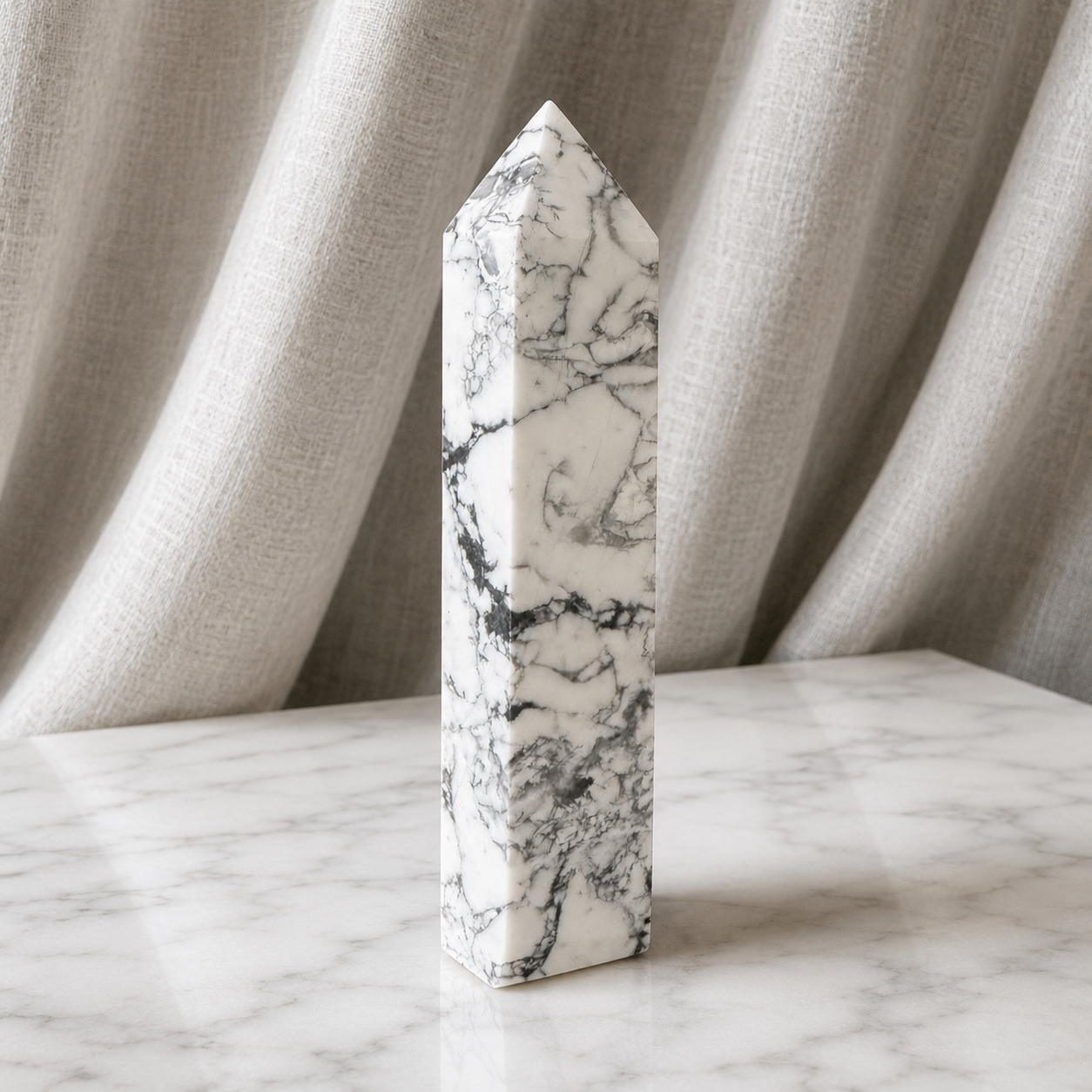 10 Howlite Tower