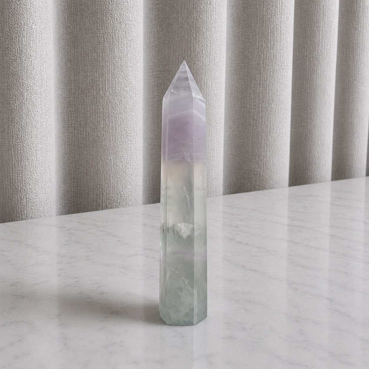 134 Lavender Rainbow Fluorite Generator