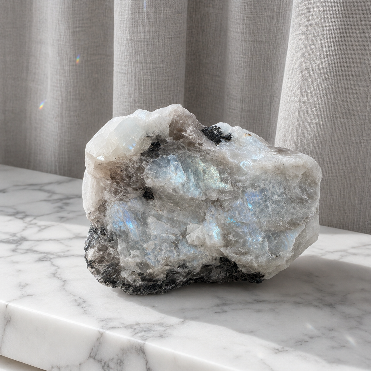 351: Raw Rainbow Moonstone