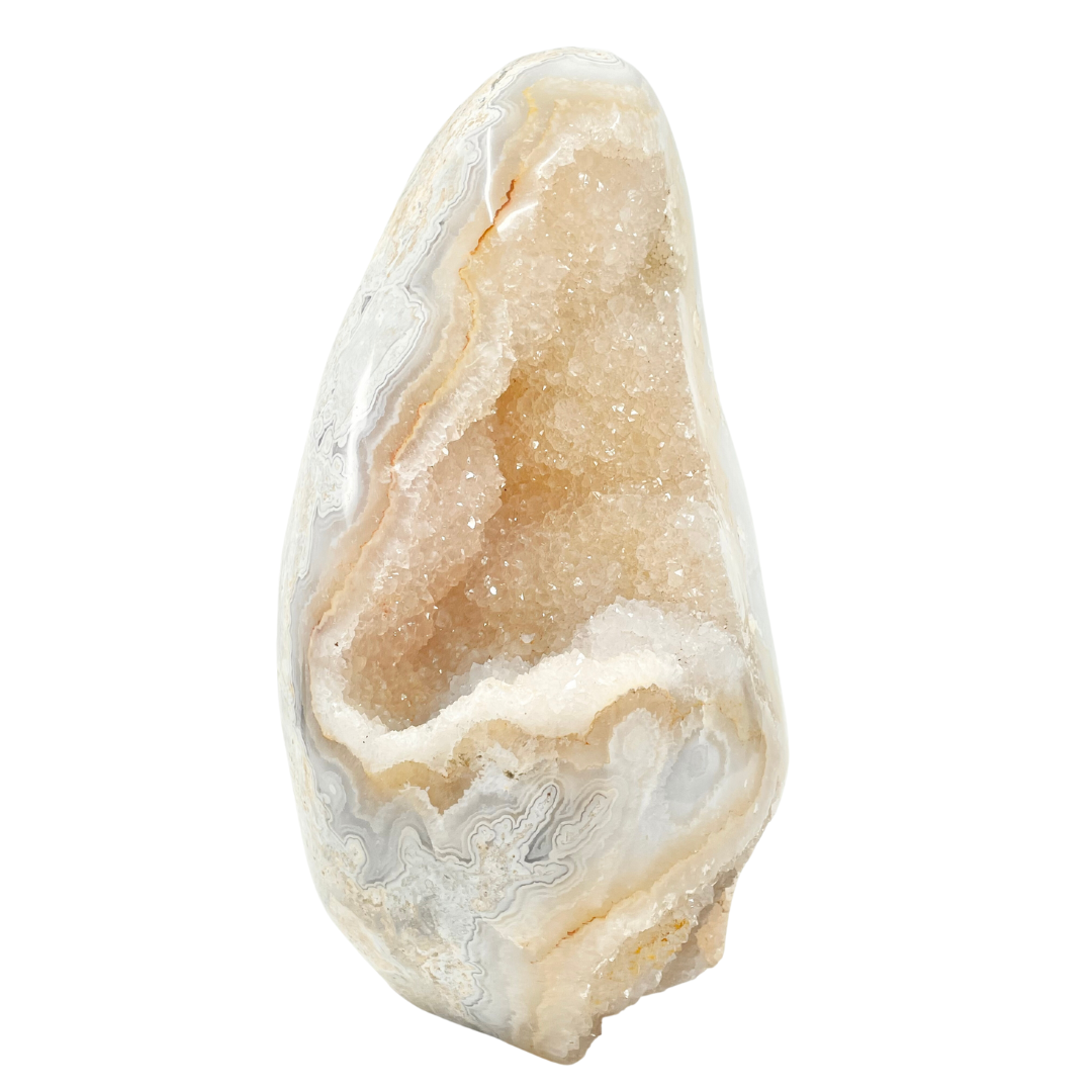 Blue Crazy Lace Agate Statement Piece