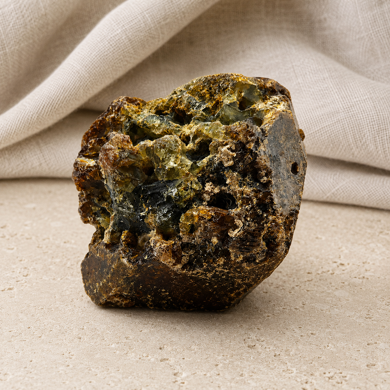 92 Almandine Garnet in Matrix