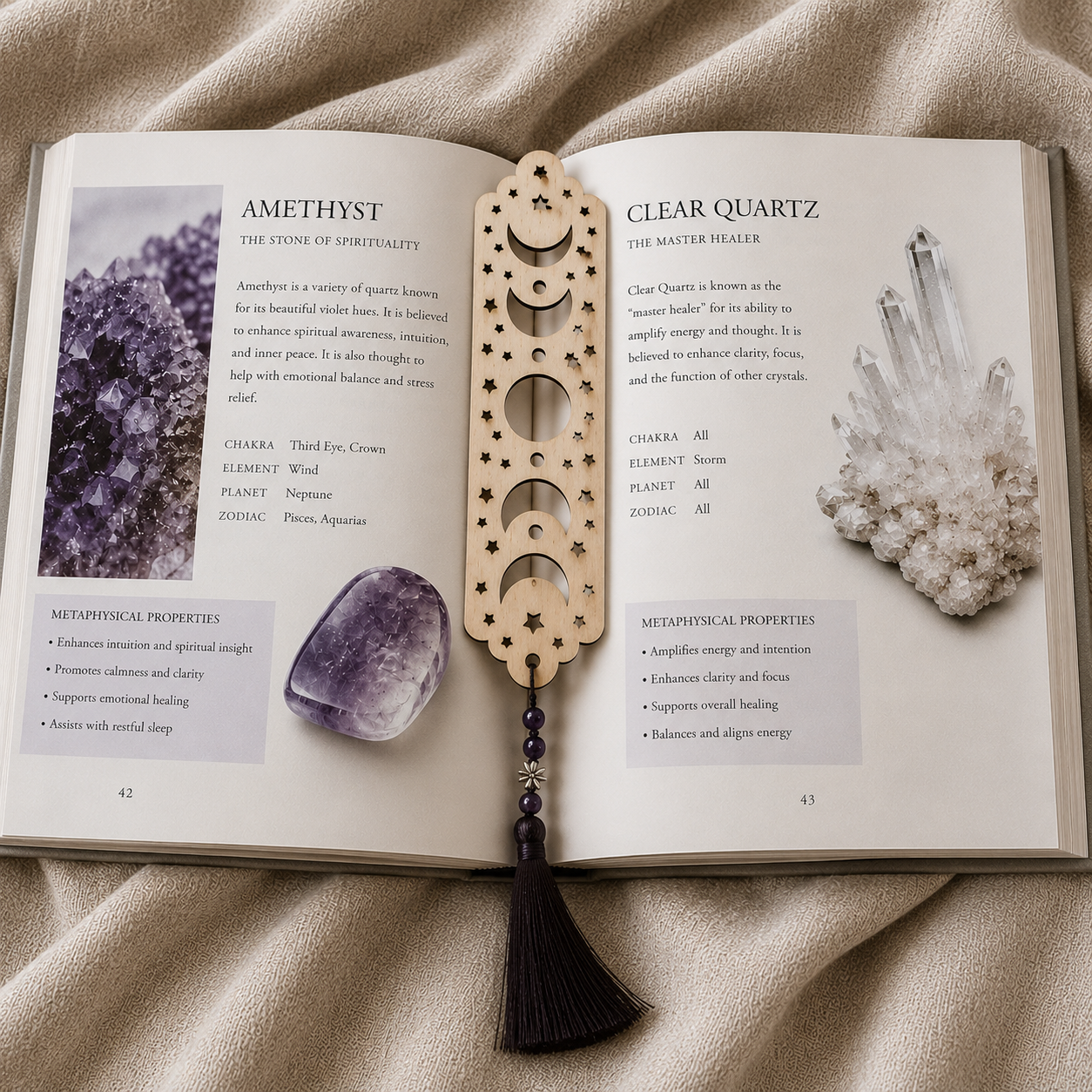 Amethyst Bookmark