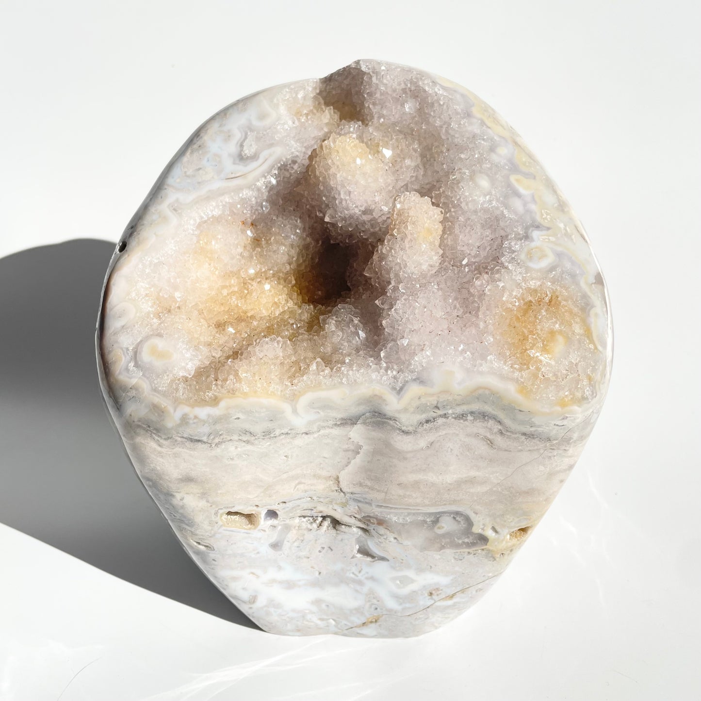 Blue Crazy Lace Agate Statement Free Form