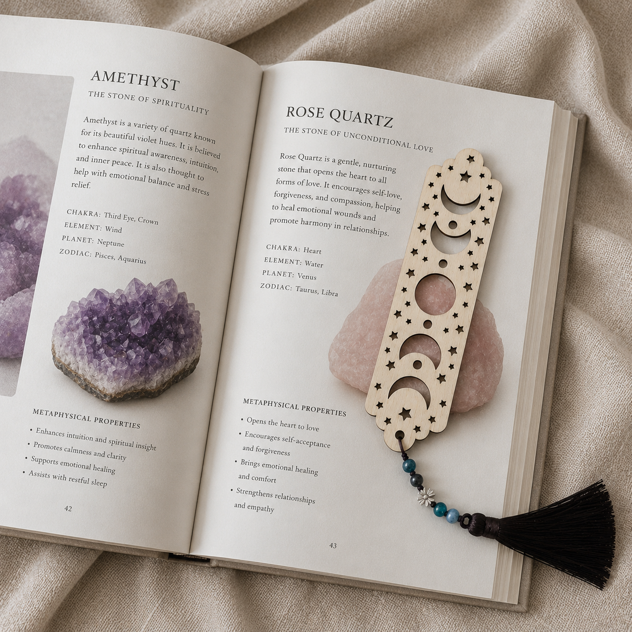Moss Agate Bookmark