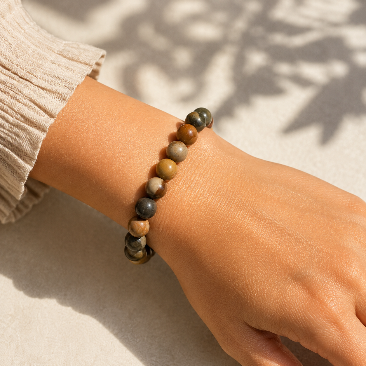 Polychrome Jasper Bracelet