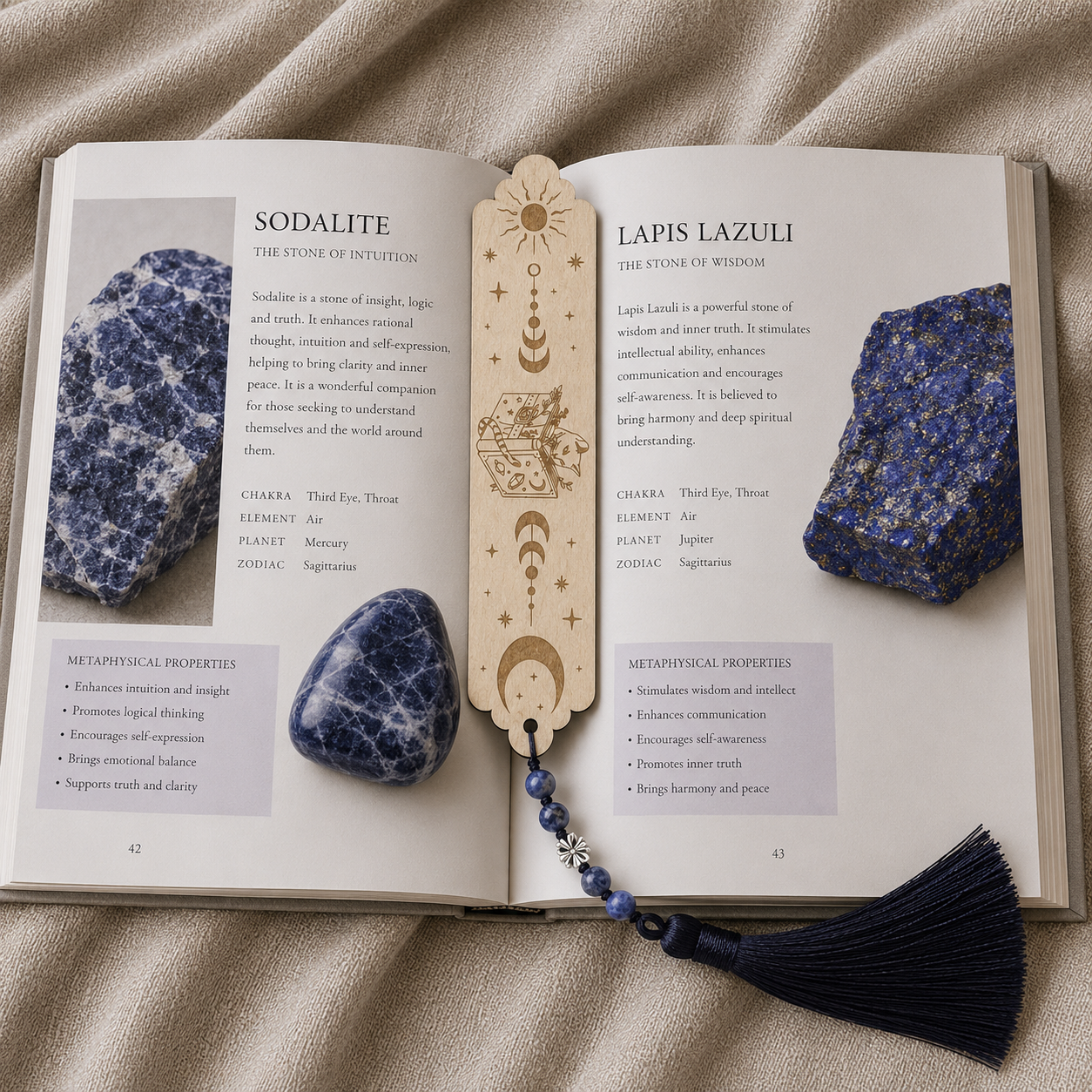 Sodalite Bookmark