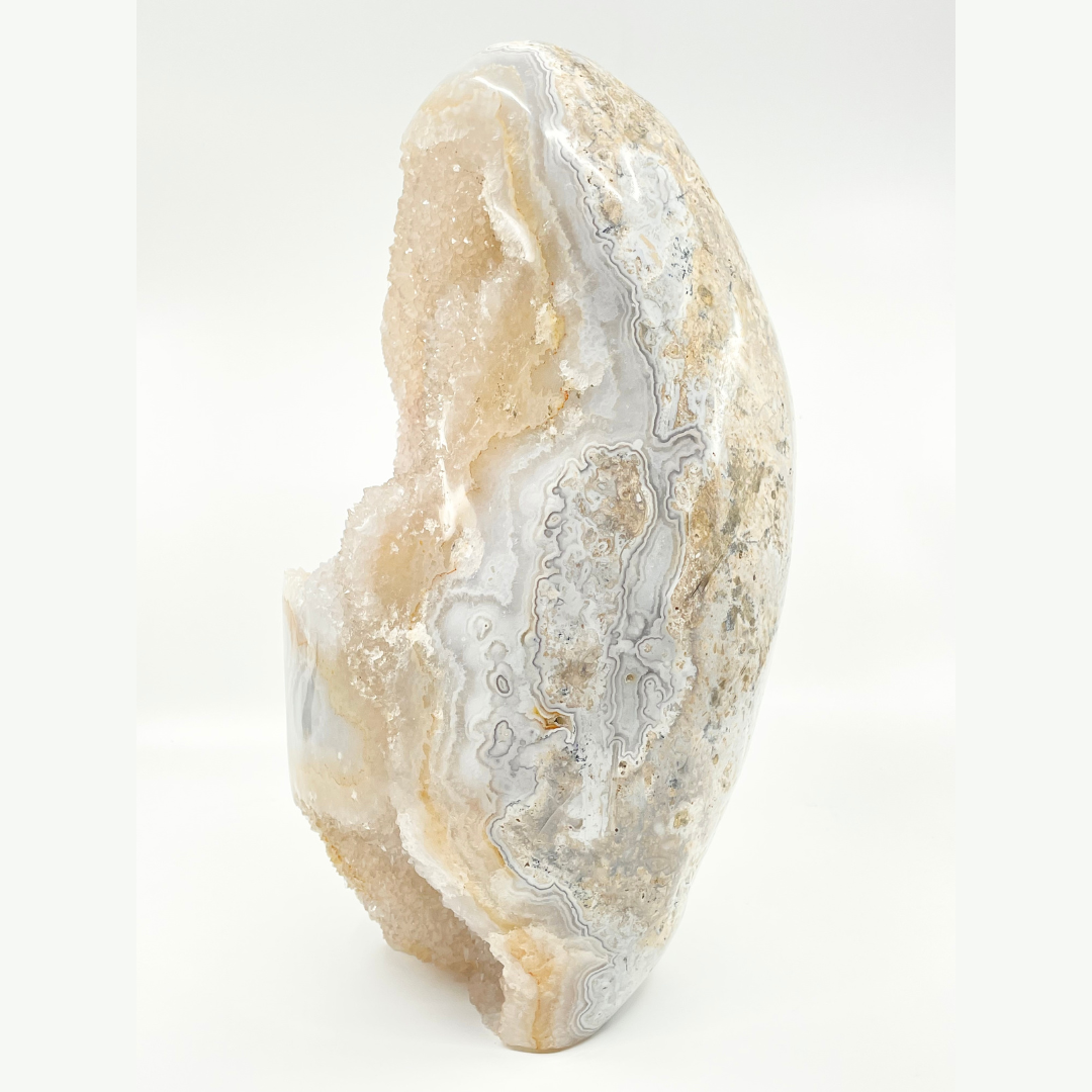 Blue Crazy Lace Agate Statement Piece