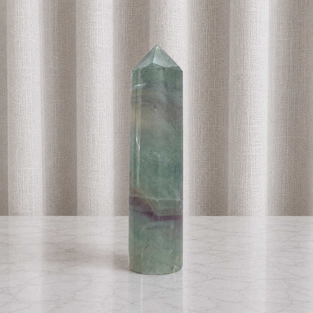 127 Conical Rainbow Fluorite Generator