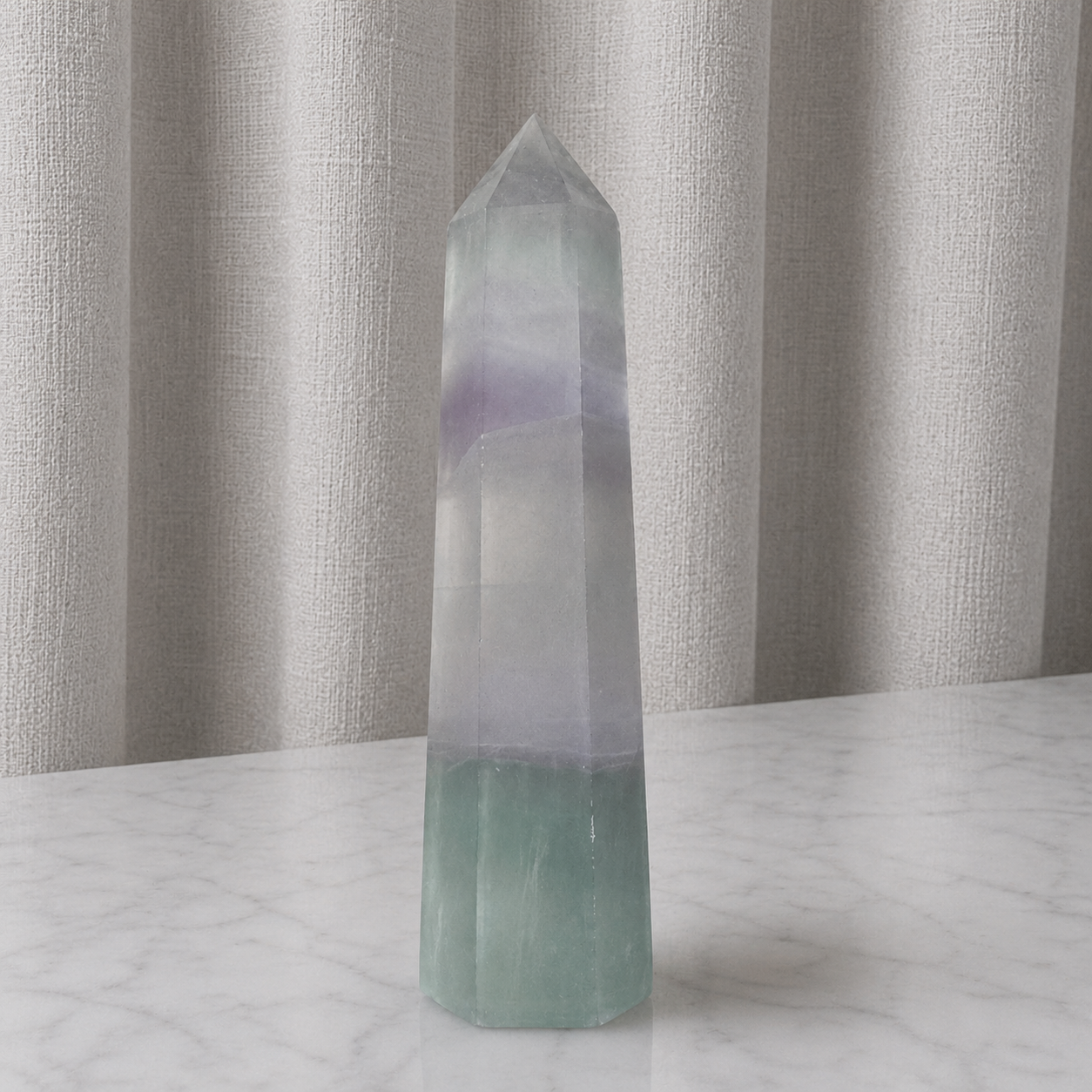 131 Lavender Rainbow Fluorite Generator