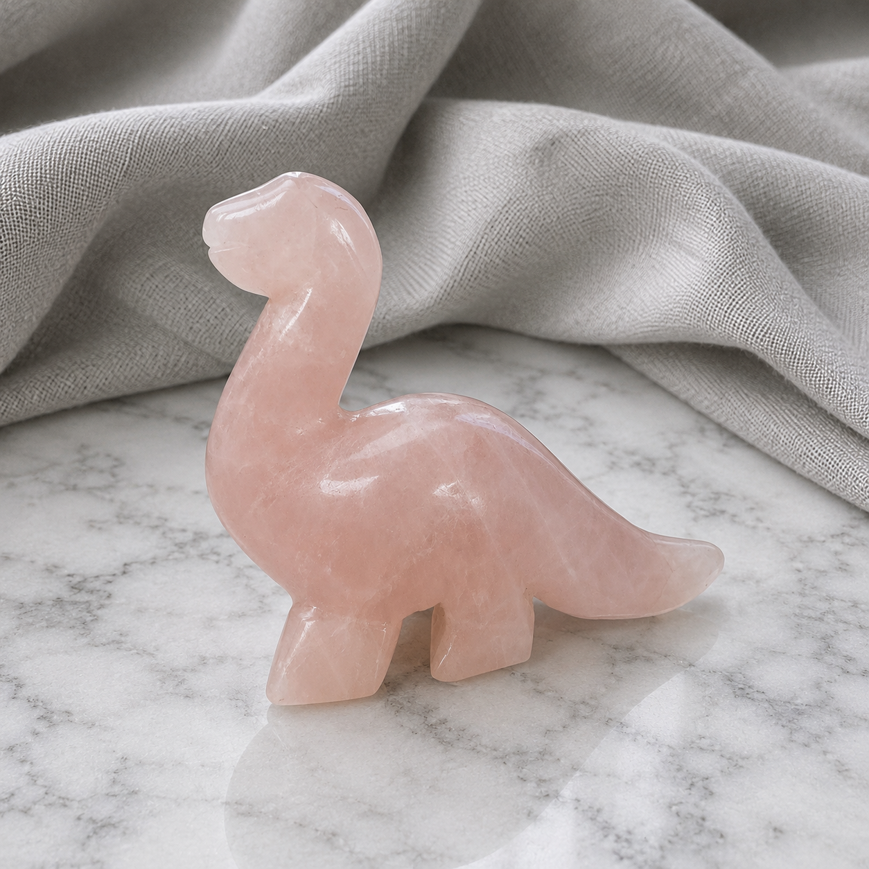 170: Rose Quartz Dinosaur