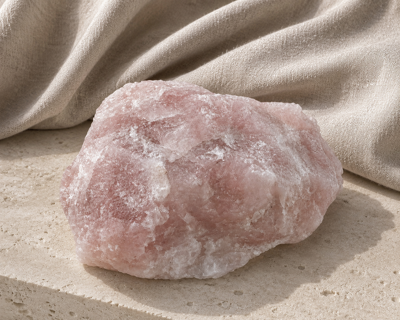 222: Large Rose Quartz Raw