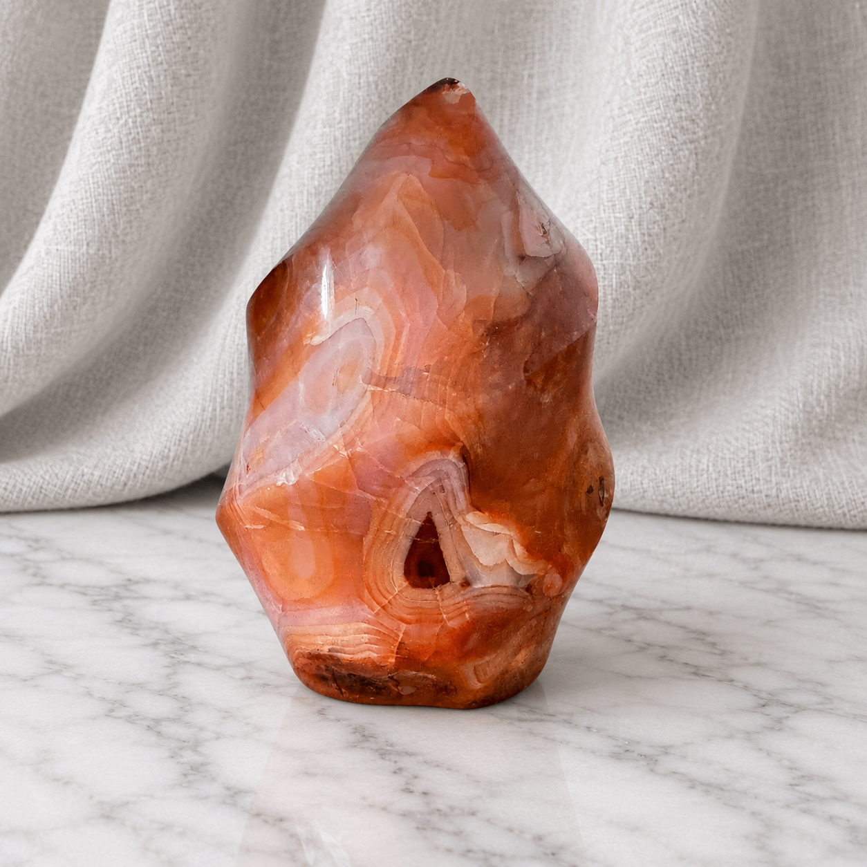 344 Carnelian Flame