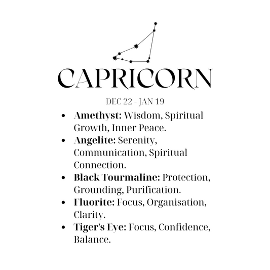 Capricorn Crystal Kit