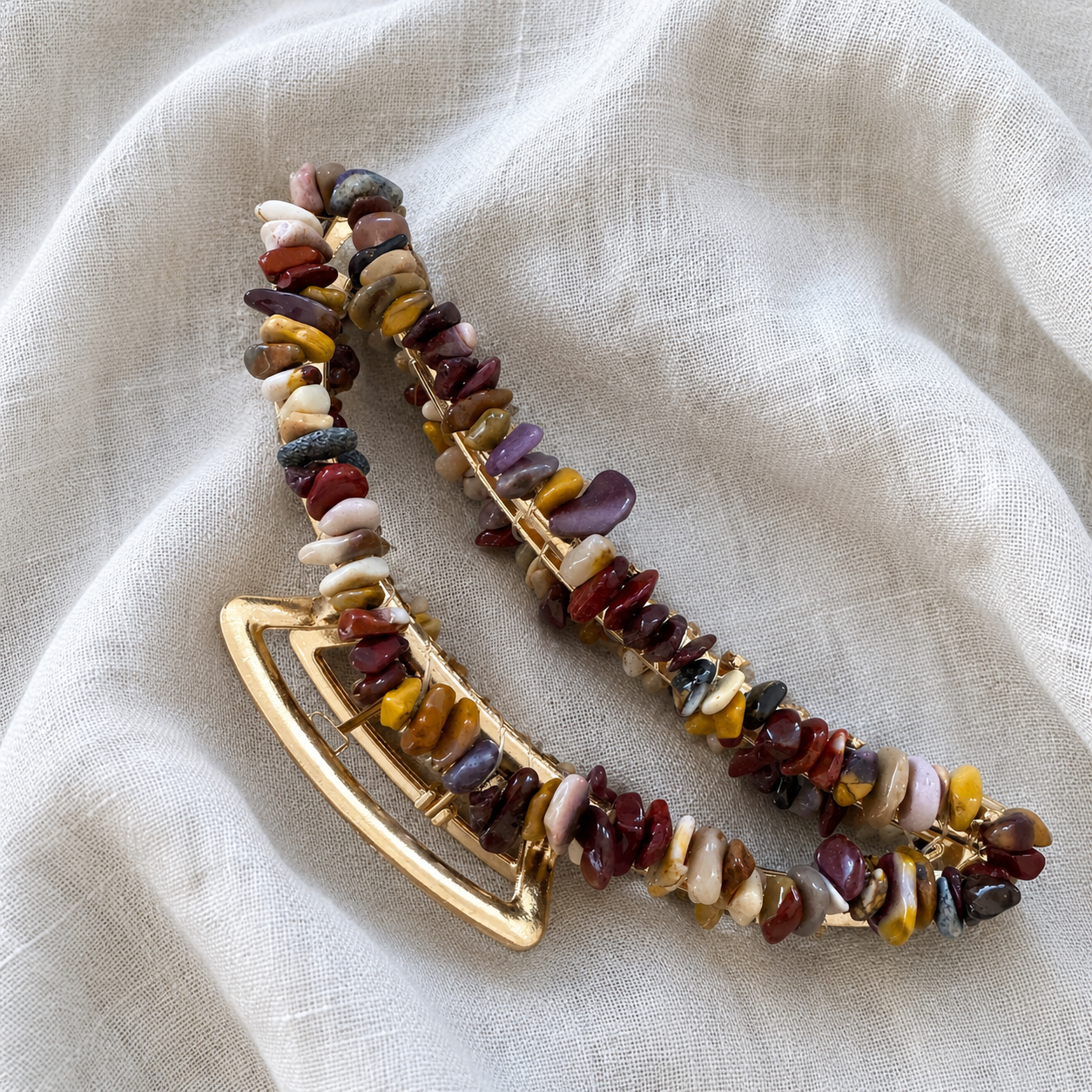 Mookaite Banana Hair Clip