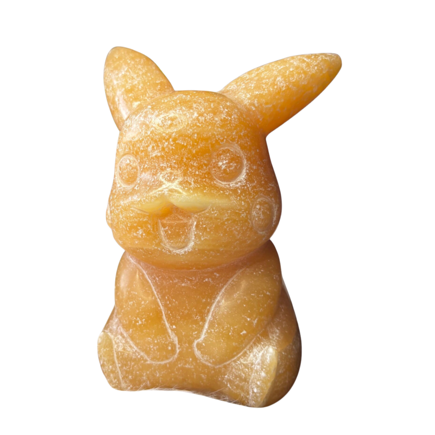 Orange Calcite Pikachus