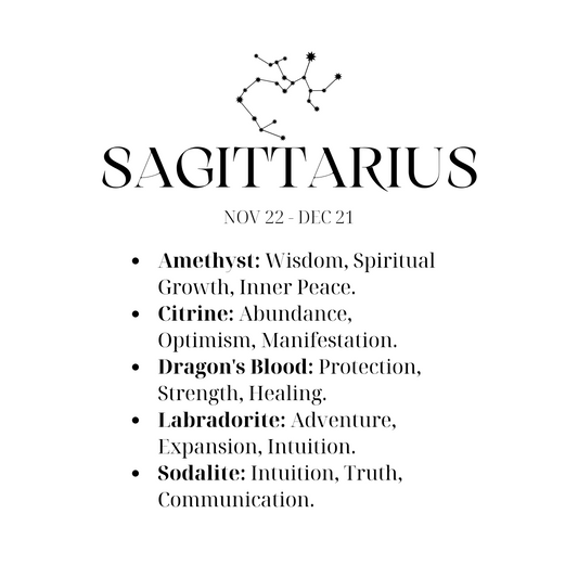Sagittarius Crystal Kit