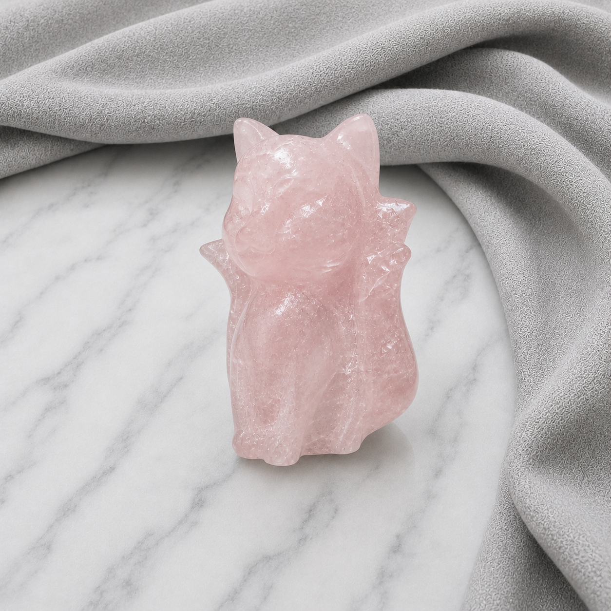 197: Rose Quartz Fox