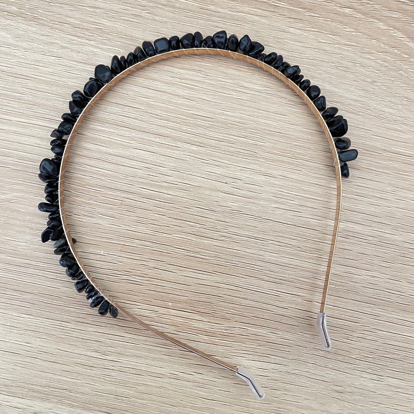 Black Obsidian Headband
